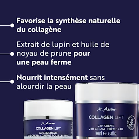 M. Asam COLLAGEN LIFT Crème Visage 24h & Crème Contour des Yeux