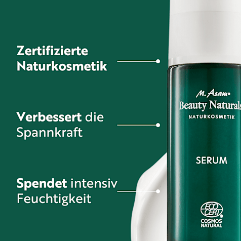 M. Asam BEAUTY NATURALS Naturkosmetik Gesichtsserum