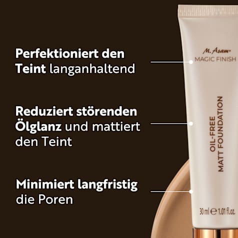M. Asam MAGIC FINISH Ölfreie Mattierende Foundation True Beige