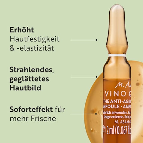 M. Asam VINO GOLD Anti-Aging Ampullenkur