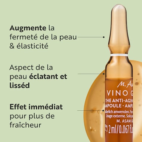 M. Asam VINO GOLD Cure d'Ampoules Anti-Âge