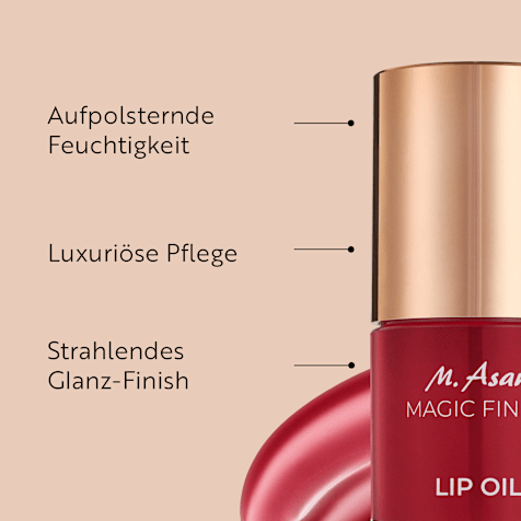 M. Asam MAGIC FINISH Lippenöl Cherry Juice 