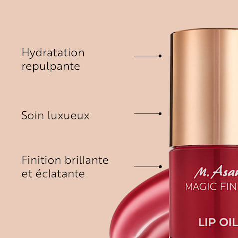 M. Asam MAGIC FINISH Huile pour les lèvres Cherry Juice