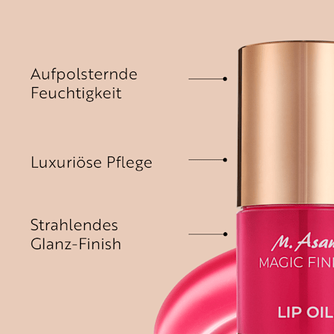 M. Asam MAGIC FINISH Lippenöl  Raspberry Dream