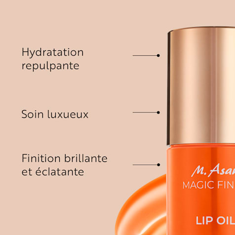M. Asam MAGIC FINISH Huile pour les lèvres Orange Bliss