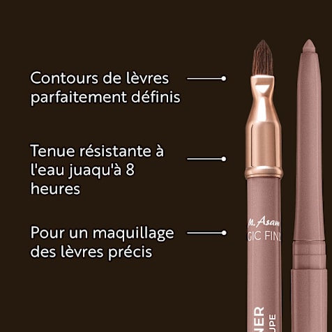 M. Asam MAGIC FINISH Lip Designer Crayon Contour des Lèvres Naturally Taupe