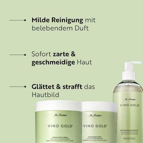 M. Asam VINO GOLD Straffende Körperpflege Routine 3-teilig