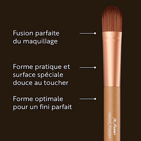 M. Asam MAGIC FINISH Mini Flat Pinceau Fond de Teint