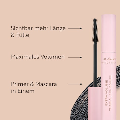 M. Asam MAGIC FINISH Extra Volume Tubing Wimpern Primer Deep Black