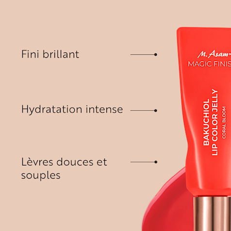 M. Asam MAGIC FINISH Bakuchiol Gelée Teintée Lèvres Coral Bloom