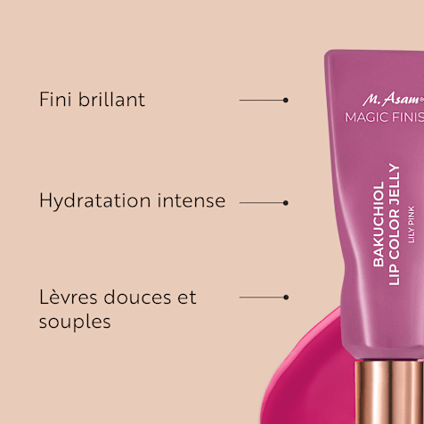 M. Asam MAGIC FINISH Bakuchiol Gelée Teintée Lèvres Lily Pink