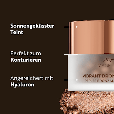 M. Asam MAGIC FINISH Vibrant Bronzing Puderperlen Sunkissed