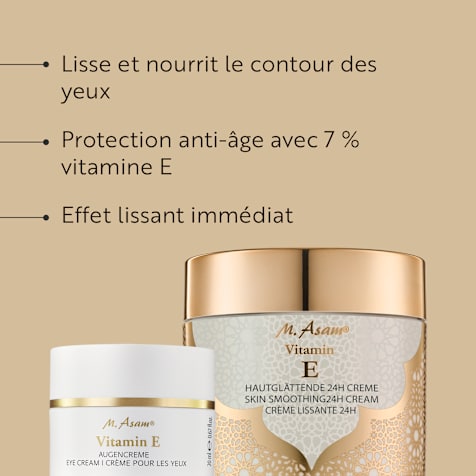 M. Asam Vitamin E VITAMINE E Crème pour les yeux & Crème 24h Édition Mystic Palace