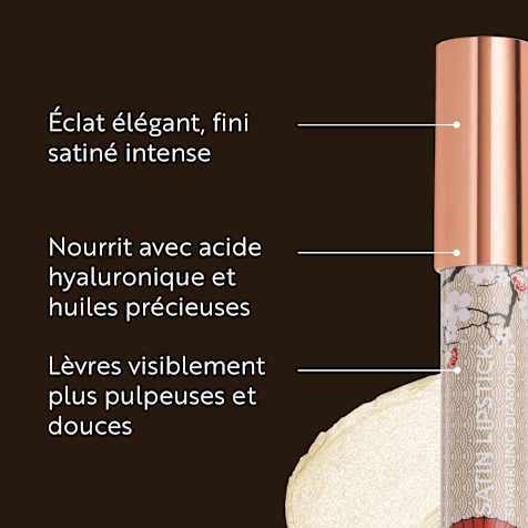 M. Asam MAGIC FINISH Rouge à Lèvres Satin Sparkling Diamonds Édition Vintage Tokyo