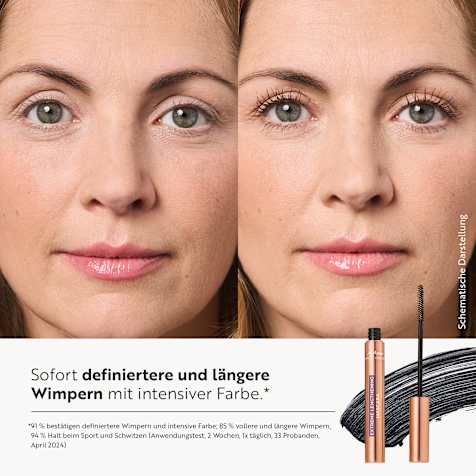 M. Asam MAGIC FINISH  Extreme Lengthening Mascara Deep Black