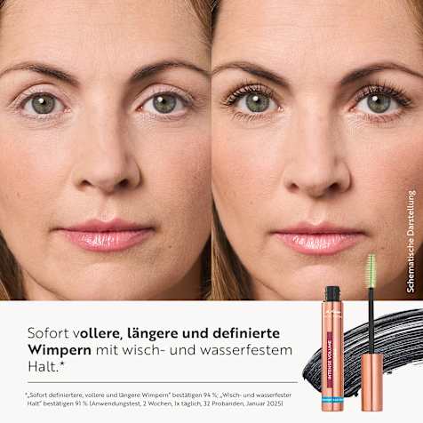 M. Asam MAGIC FINISH Intense Volume Mascara Waterproof Easy Remove Deep Black