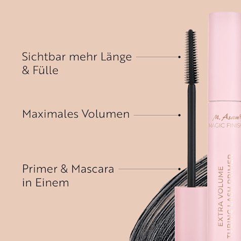 M. Asam MAGIC FINISH Extra Volume Tubing Wimpern Primer Deep Black