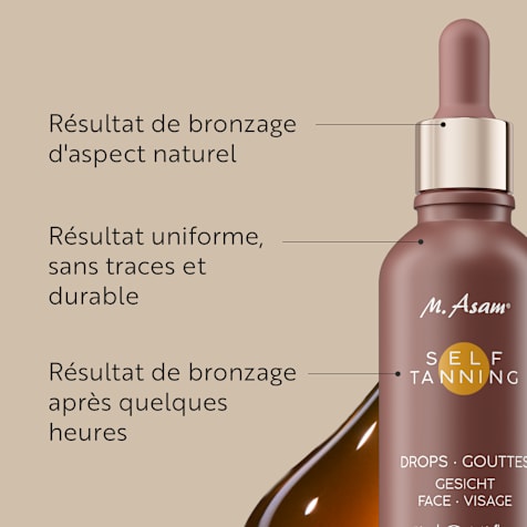 M. Asam SUN Self Tanning Drops Autobronzant Visage
