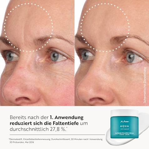 M. Asam AQUA INTENSE Supreme Hyaluron Gesichtscreme & Self Tanning Drops Selbstbräuner