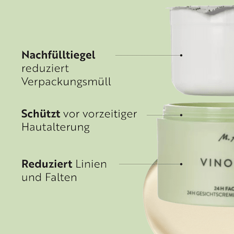 M. Asam VINO GOLD 24h Gesichtscreme mit Nachfülltiegel