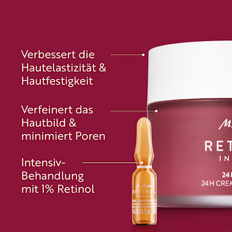 M. Asam RETINOL INTENSE 24h Creme & 1% Retinol Ampullen