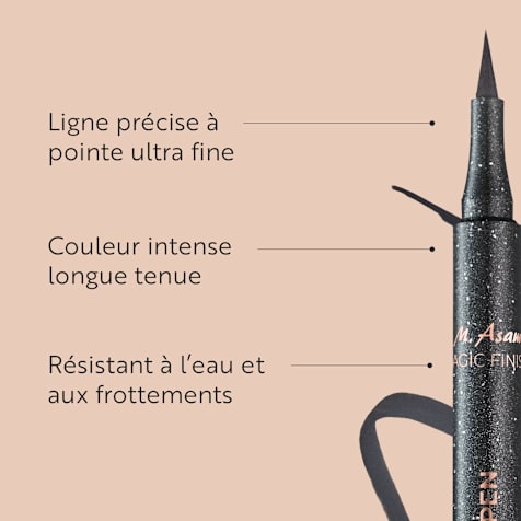 M. Asam MAGIC FINISH Miracle Eyeliner Mysterious Black