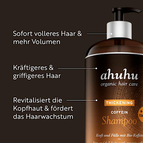 ahuhu THICKENING Coffein Shampoo