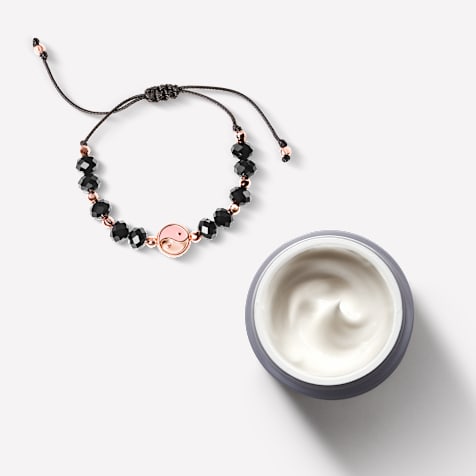 M. Asam MIX SET Super Lift Hals- & Dekolleté-Creme Yin & Yang Edition mit Armband