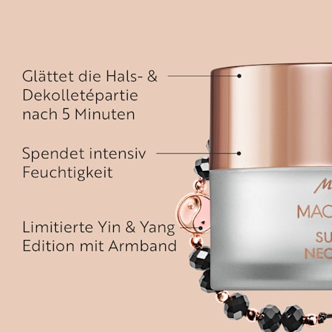 M. Asam MIX SET Super Lift Hals- & Dekolleté-Creme Yin & Yang Edition mit Armband