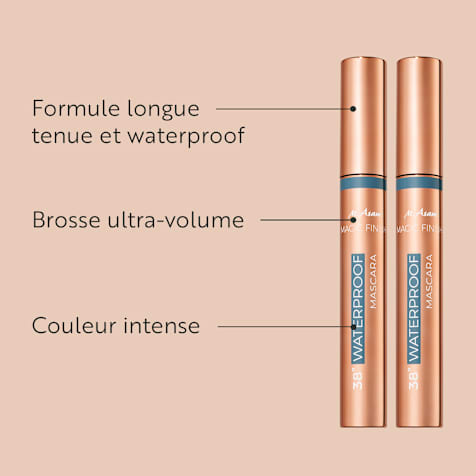 M. Asam MAGIC FINISH 38° Waterproof Mascara duo Deep Black