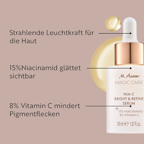 M. Asam MAGIC CARE Gesichtsserum mit 15% Niacinamid + 8% Vitamin C