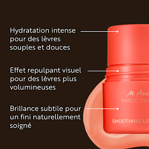 M. Asam MAGIC FINISH  Baume à lèvres lissant Berry Belle
