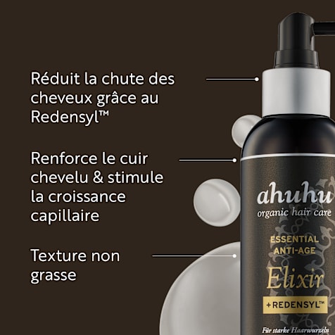 ahuhu ESSENTIAL Élixir Capillaire Anti-Âge au Redensyl