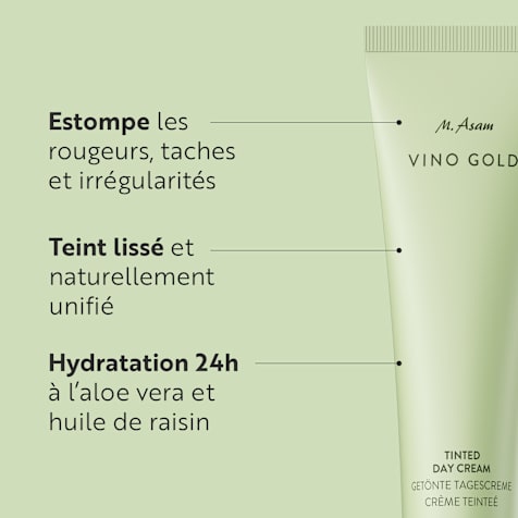 M. Asam VINO GOLD Crème de Jour Teintée