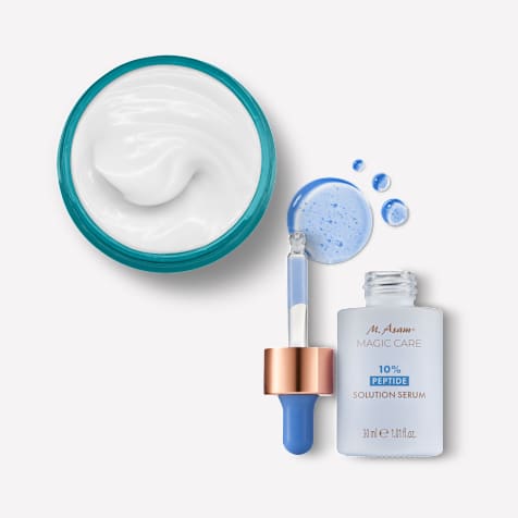 M. Asam AQUA INTENSE Supreme Hyaluron Crème Visage & 10% Peptide Solution Sérum