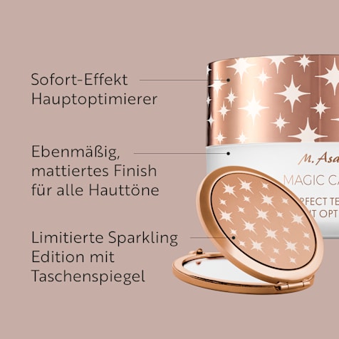 M. Asam MIX SET Perfect Teint Sofortiger Weichzeichner Sparkling Stars Edition mit Taschenspiegel