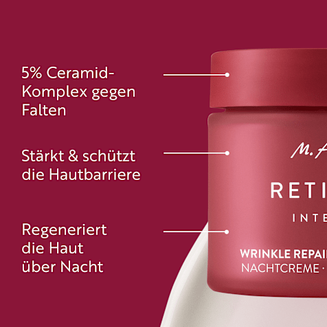 M. Asam RETINOL INTENSE Wrinkle Repair Anti-Falten Nachtcreme
