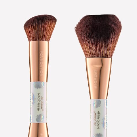 M. Asam MAGIC FINISH 2in1 Bronzer- und Foundation-Pinsel Seashell Edition