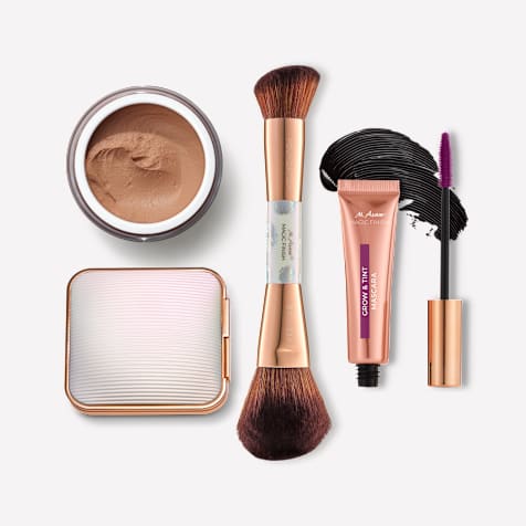 M. Asam MAGIC FINISH Make-up Classic & Mascara Set Seashell Edition 4-teilig