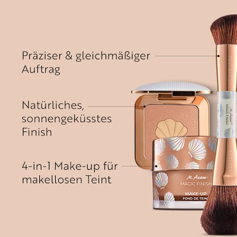 M. Asam MAGIC FINISH Make-up Classic Set Seashell Edition 3-teilig