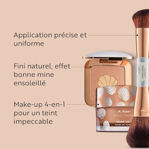 M. Asam MAGIC FINISH Make-up Classic Set Édition Seashell 3 Produits