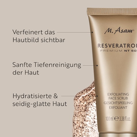M. Asam RESVERATROL PREMIUM NT50 Hautverfeinerndes Gesichtspeeling