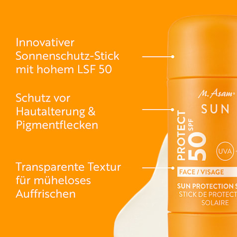 M. Asam SUN Sonnencreme Stick Gesicht LSF 50