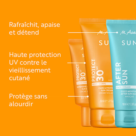 M. Asam SUN Coffret solaire visage et corps SPF 30