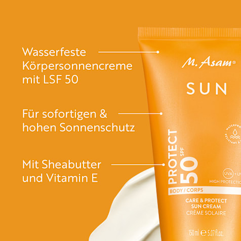 M. Asam SUN Sonnencreme Körper LSF 50