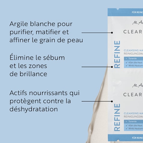 M. Asam CLEAR SKIN Masque Visage Nettoyant à l'Argile