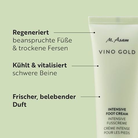 M. Asam VINO GOLD Intensive Fußcreme