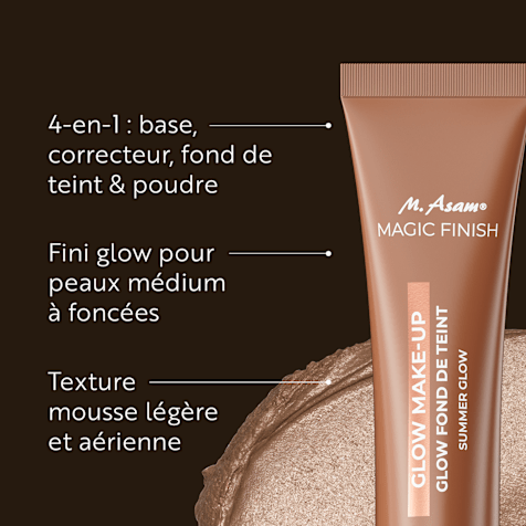 M. Asam MAGIC FINISH Fond de Teint Mousse Glow Summer Glow Échantillon