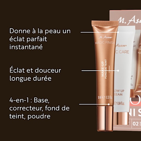M. Asam MAGIC CARE Mini-coffret Glow: Fond de Teint Mousse Classic & Glow Up Crème