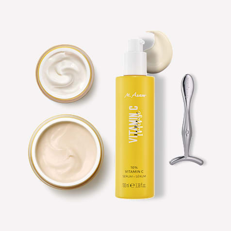 M. Asam VITAMIN C Natürlicher Glow Gesichtspflege Routine 4-teilig